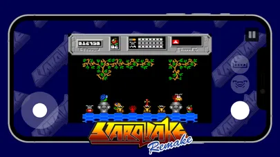 Tangkapan skrin Starquake Remake