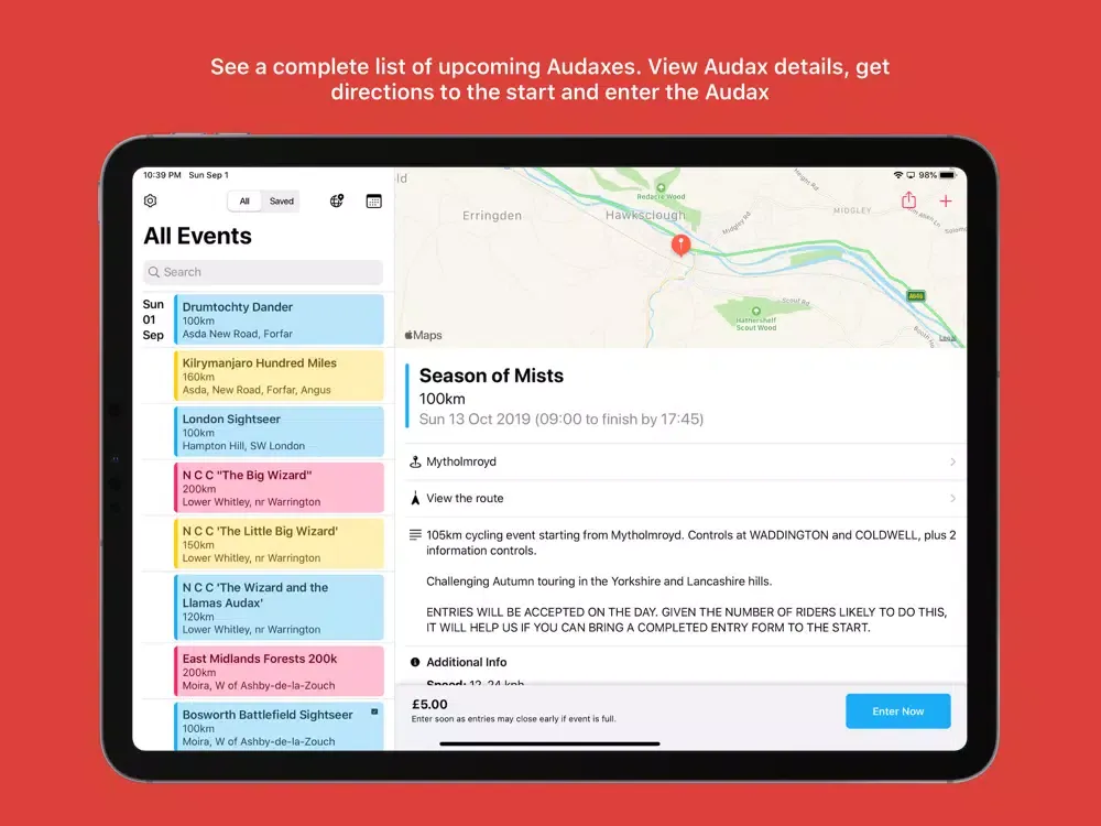 Скриншоты Audax UK iPad 