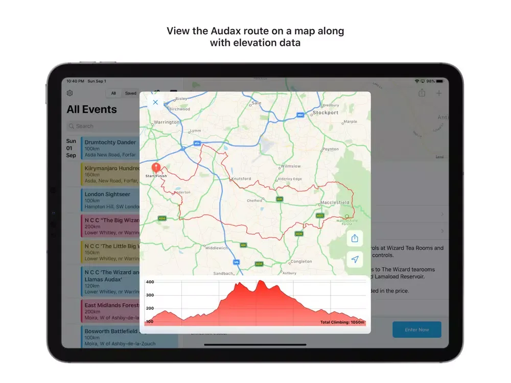 Скриншоты Audax UK iPad 