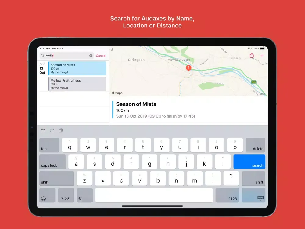 Скриншоты Audax UK iPad 