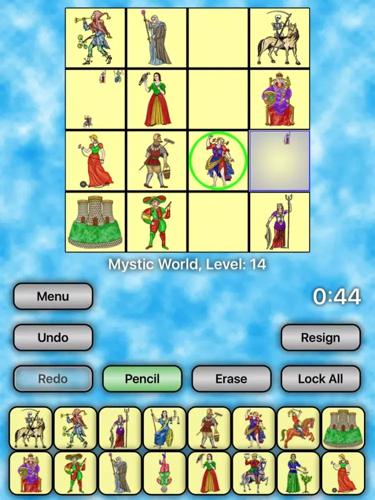 تصاویر New 3D variation of SuDoKu, KySuDoKu iPad 