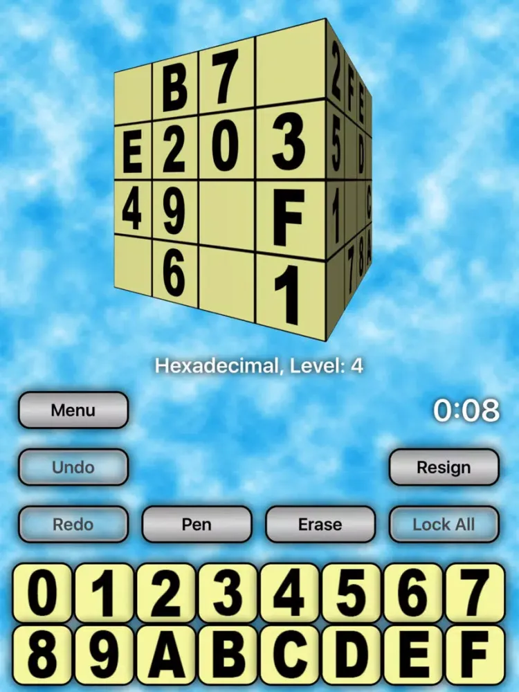 تصاویر New 3D variation of SuDoKu, KySuDoKu iPad 