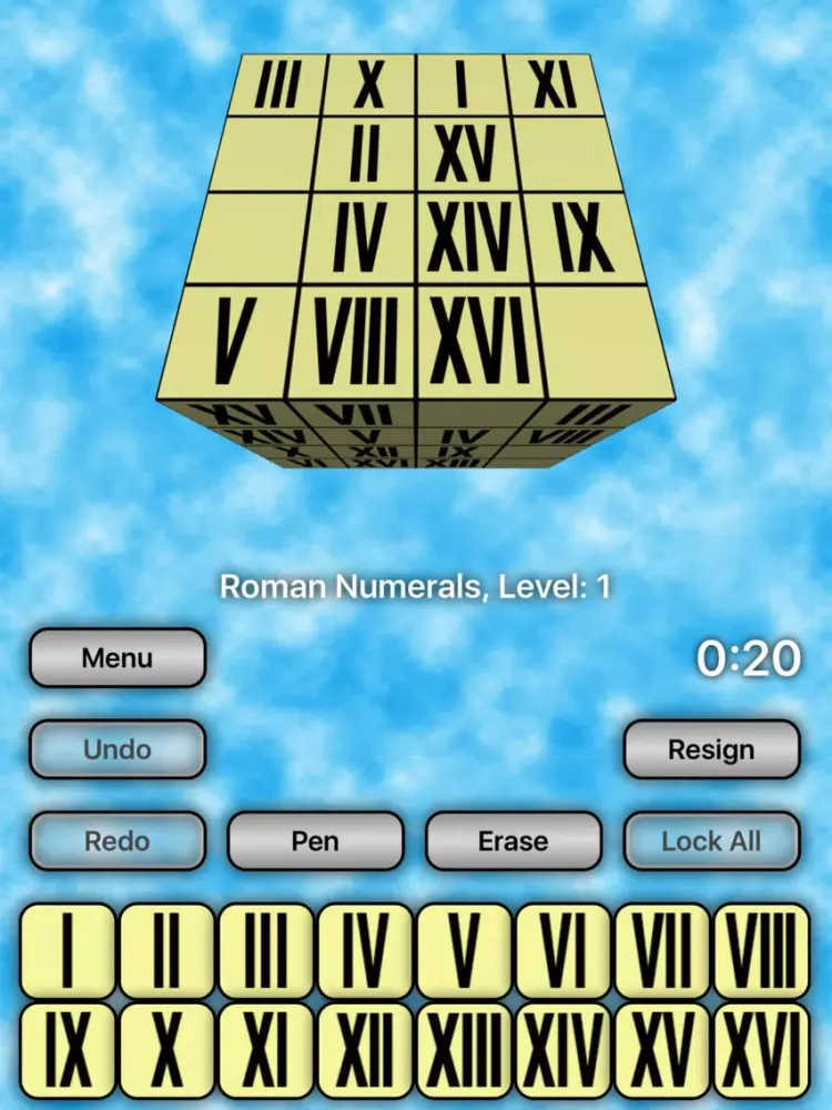 تصاویر New 3D variation of SuDoKu, KySuDoKu iPad 