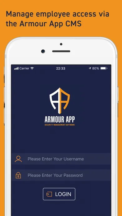 Capturas de pantalla de Armour APP