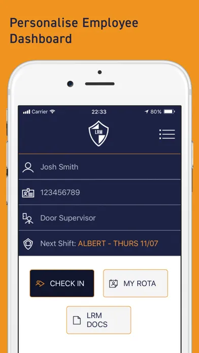 Capturas de pantalla de Armour APP
