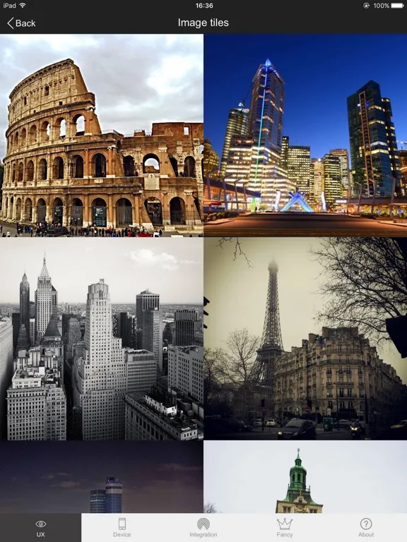 Capturas de pantalla de Geeks Xamarin iPad 