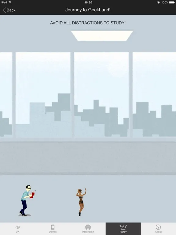 Capturas de pantalla de Geeks Xamarin iPad 
