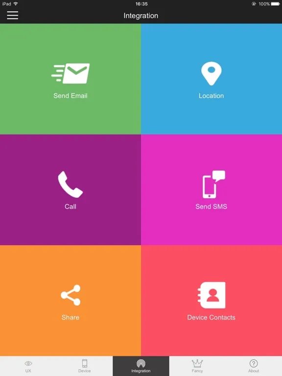 Capturas de pantalla de Geeks Xamarin iPad 