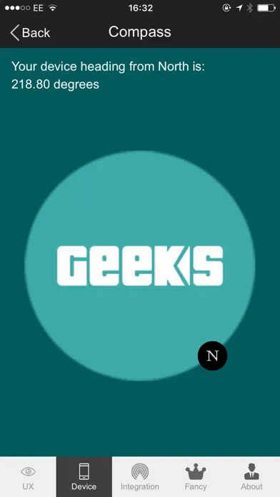 Capturas de pantalla de Geeks Xamarin