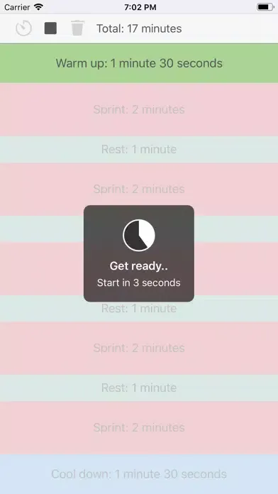 Screenshot di Exercise Interval Timer Pro