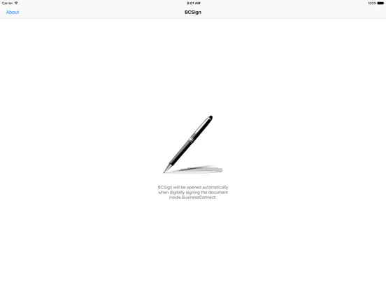 BCSign iPad  Screenshots