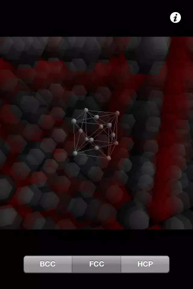 Captures d'écran de Crystal Structure Visualiser