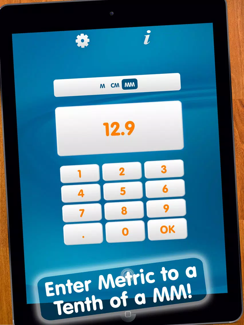 Convert Inch Fractions Properly - Proper Understandable Vulgar Fractions of Imperial Inches Conversions To And From Metric Distances Converter! iPad  Screenshots