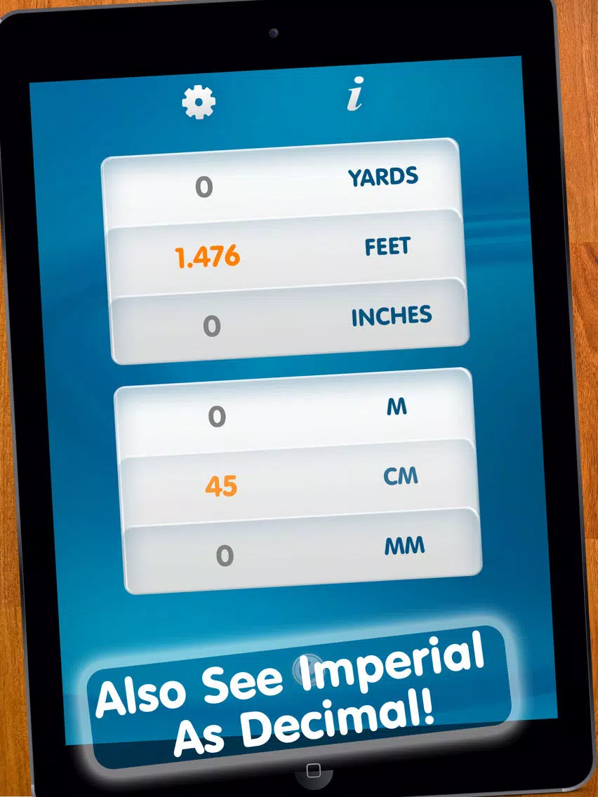 Convert Inch Fractions Properly - Proper Understandable Vulgar Fractions of Imperial Inches Conversions To And From Metric Distances Converter! iPad  Screenshots