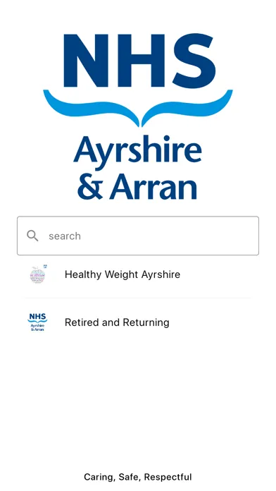 NHS Ayrshire & Arran應用截圖