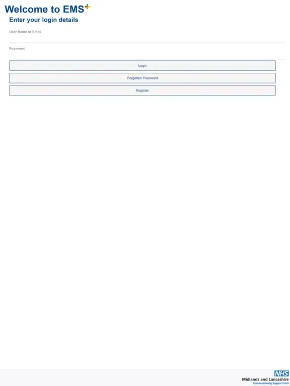 EMSPlus iPad 應用截圖