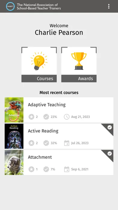 NASBTT Learn 스크린샷