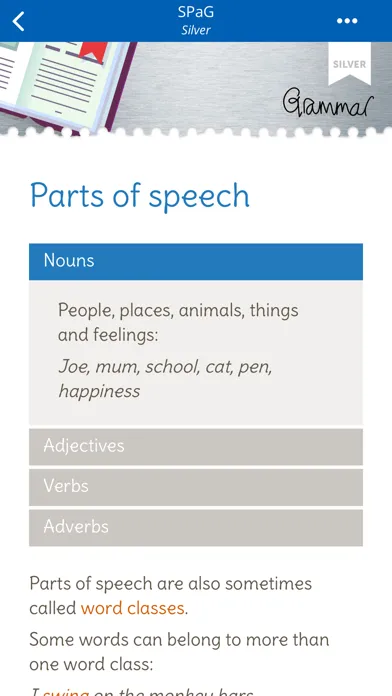 Capturas de pantalla de SPaG Silver: Lower KS2