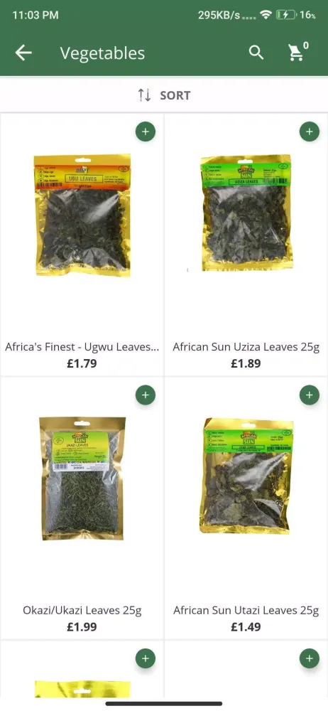 Niyis African Supermarket スクリーンショット