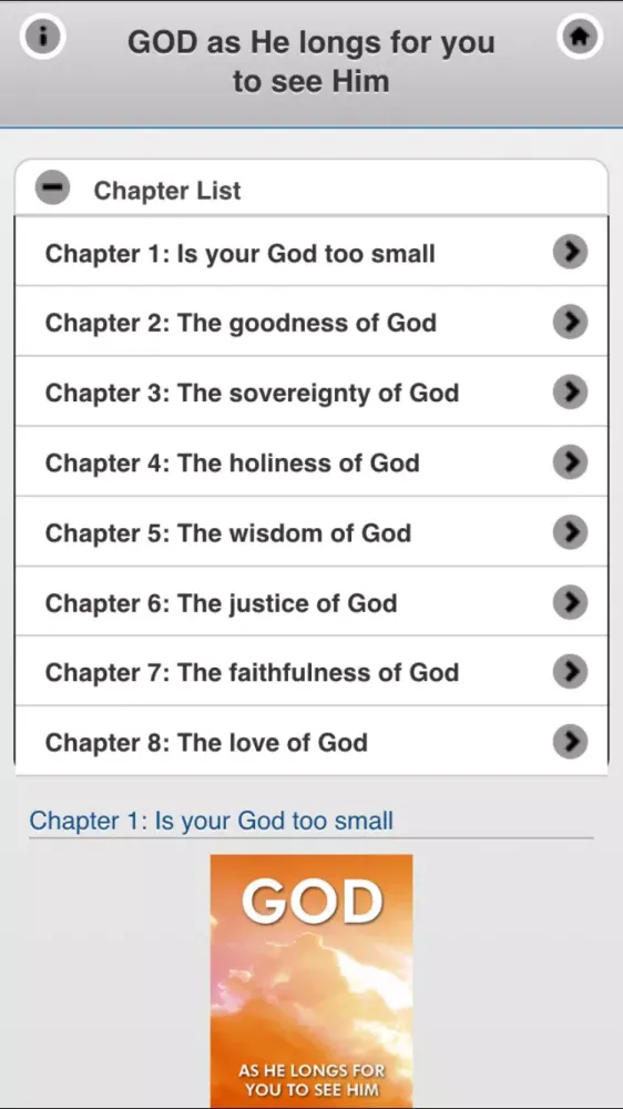 God as He longs you to see Him應用截圖