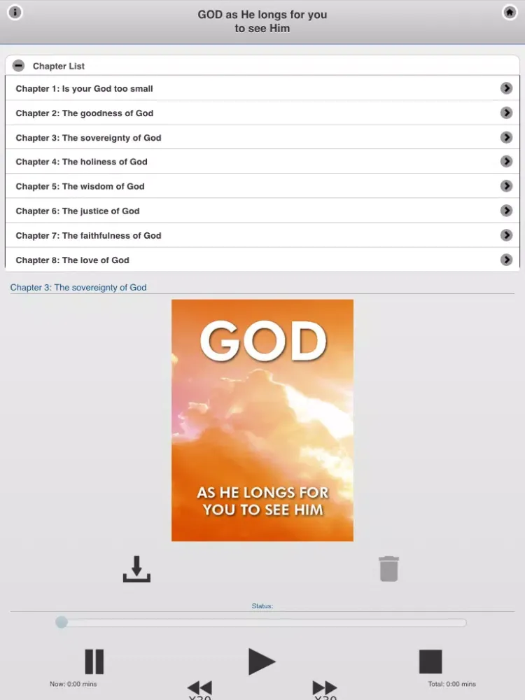 God as He longs you to see Him應用截圖