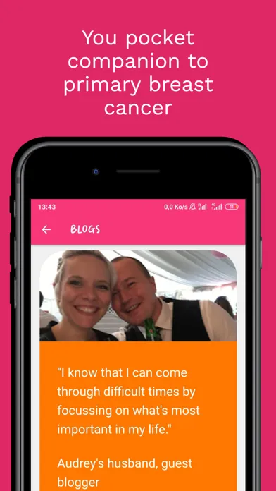 Becca - Breast Cancer Support スクリーンショット