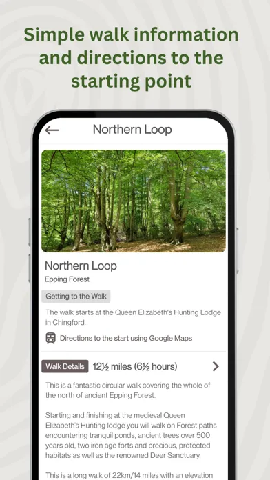 Epping Forest Walks Screenshots