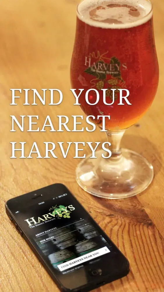 Screenshot di Harveys Beer Finder