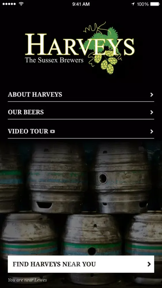 Screenshot di Harveys Beer Finder