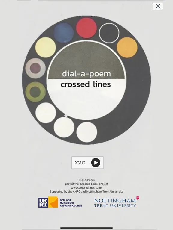 Capturas de tela do Dial a Poem iPad 