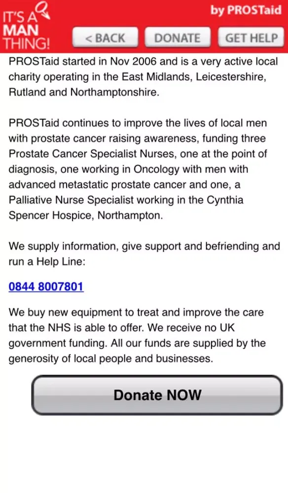 صور itsaMANTHING - Prostate Cancer