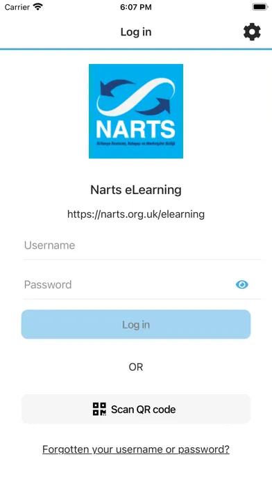 Narts eLearning স্ক্রিনশট