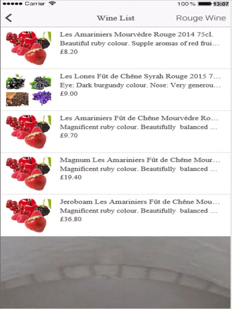 Ảnh chụp màn hình của Domaine de Palejay iPad 