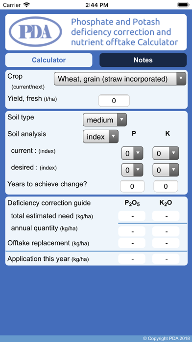 صور P&K Nutrient Calculator