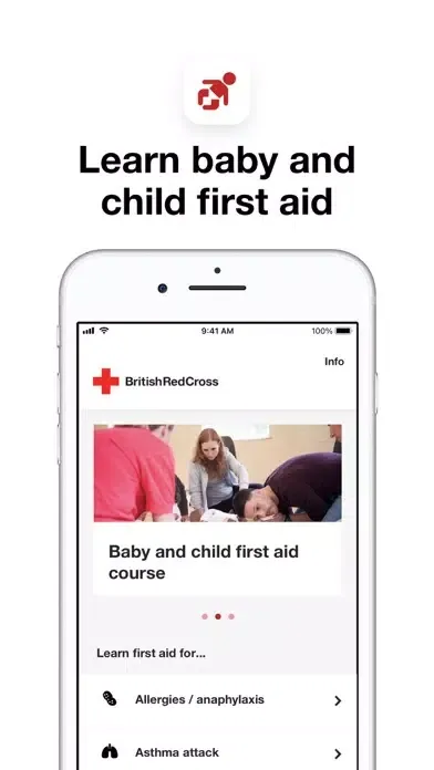 Baby and child first aid Ekran Görüntüleri