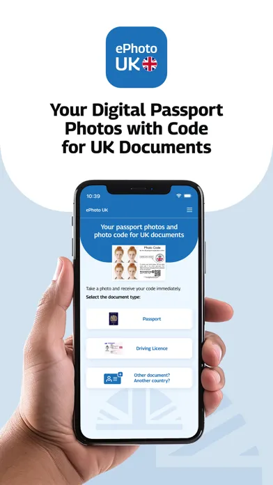 ภาพหน้าจอของ Passport Photo Code UK
