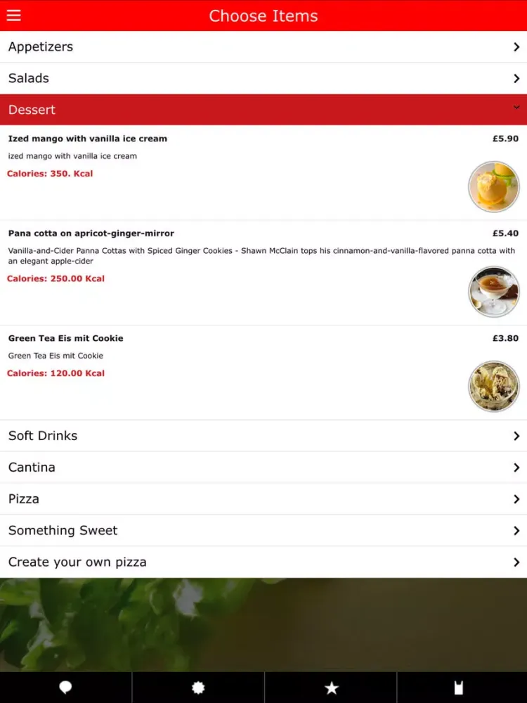 Come n Eat iPad  Ekran Görüntüleri