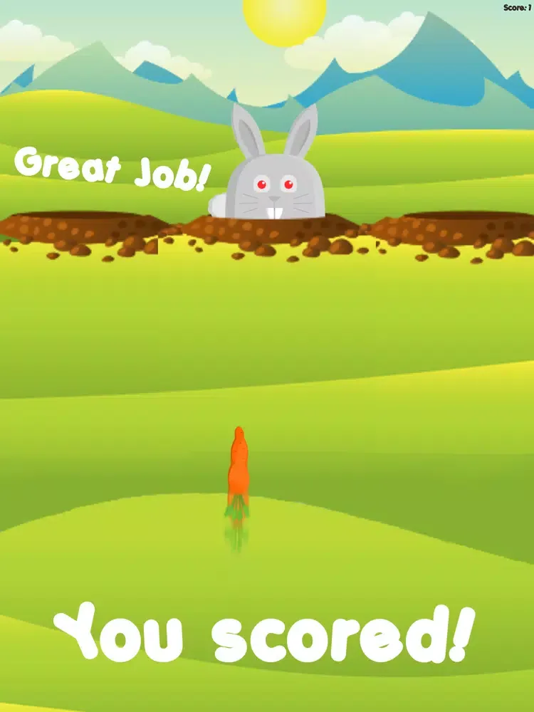 Captures d'écran de Rabbits vs Carrots iPad 