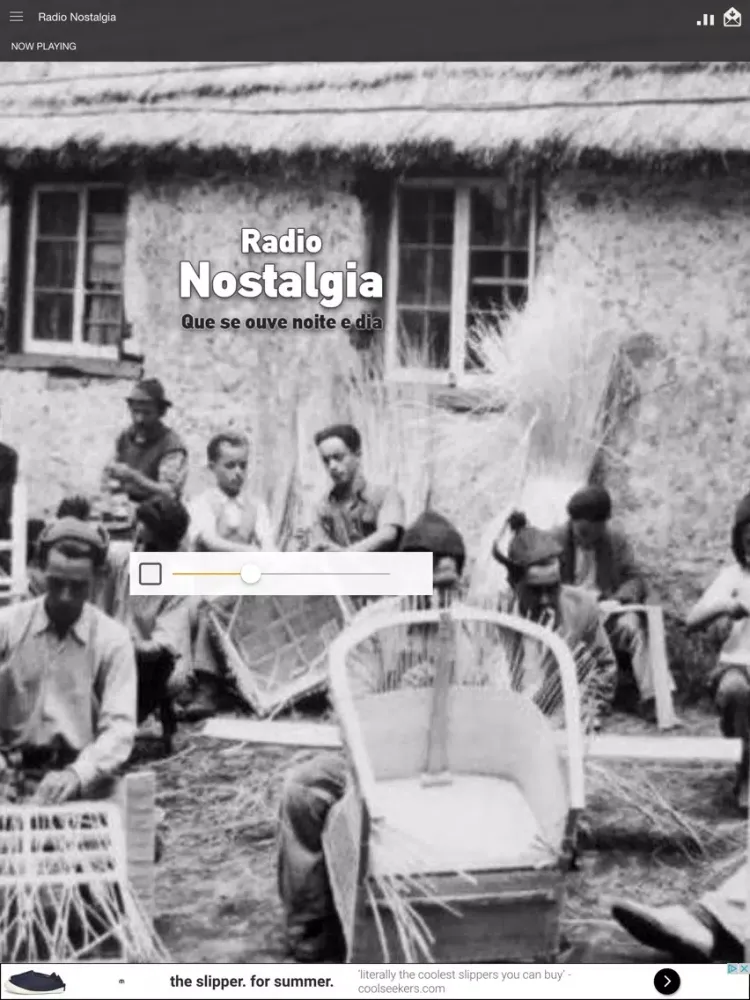 Capturas de pantalla de Nostalgia Radio App iPad 