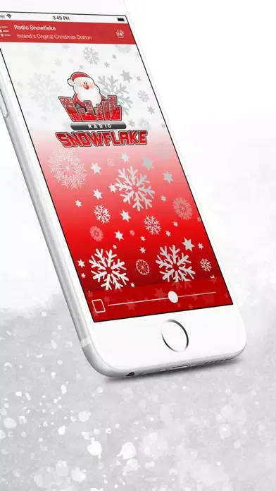 Ảnh chụp màn hình của Radio Snowflake