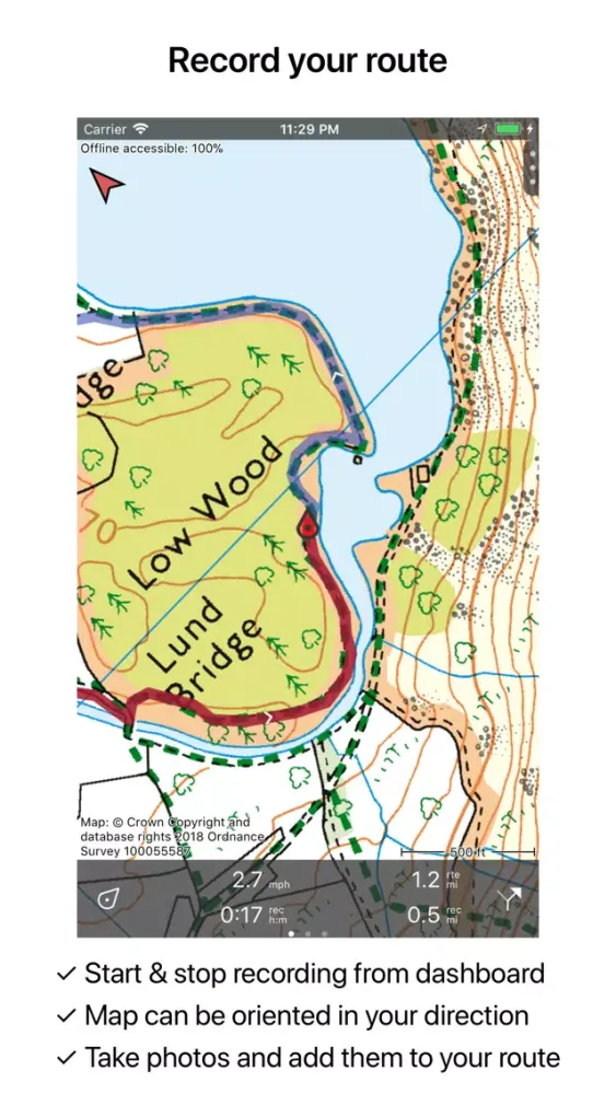Capturas de pantalla de Topo GPS Great Britain