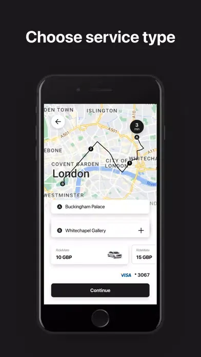 RideMate: Your Affordable Ride应用截图