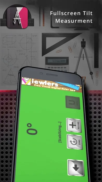 Capturas de tela do 3 Grams Tilt Level Meter