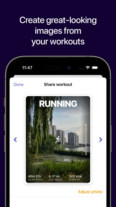 Personal Best – Workouts Ekran Görüntüleri