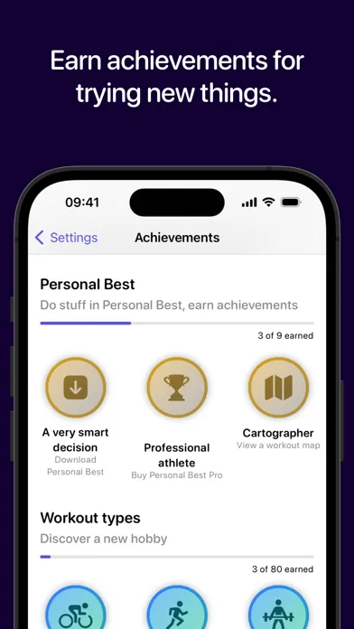 Personal Best – Workouts Ekran Görüntüleri