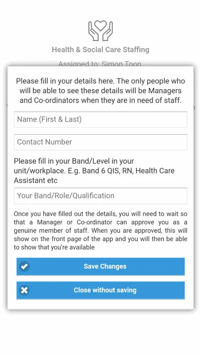 Health & Social Care Staffing Ekran Görüntüleri