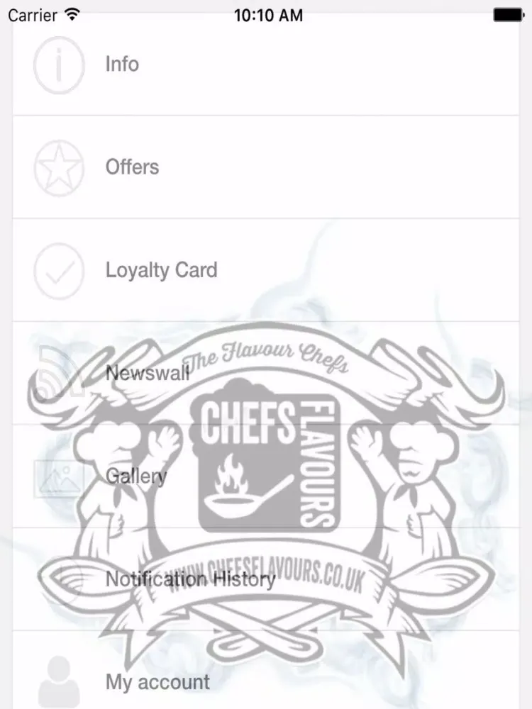 Chefs Flavour iPad  스크린샷