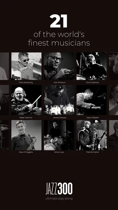 Captures d'écran de Jazz300 - ultimate play along