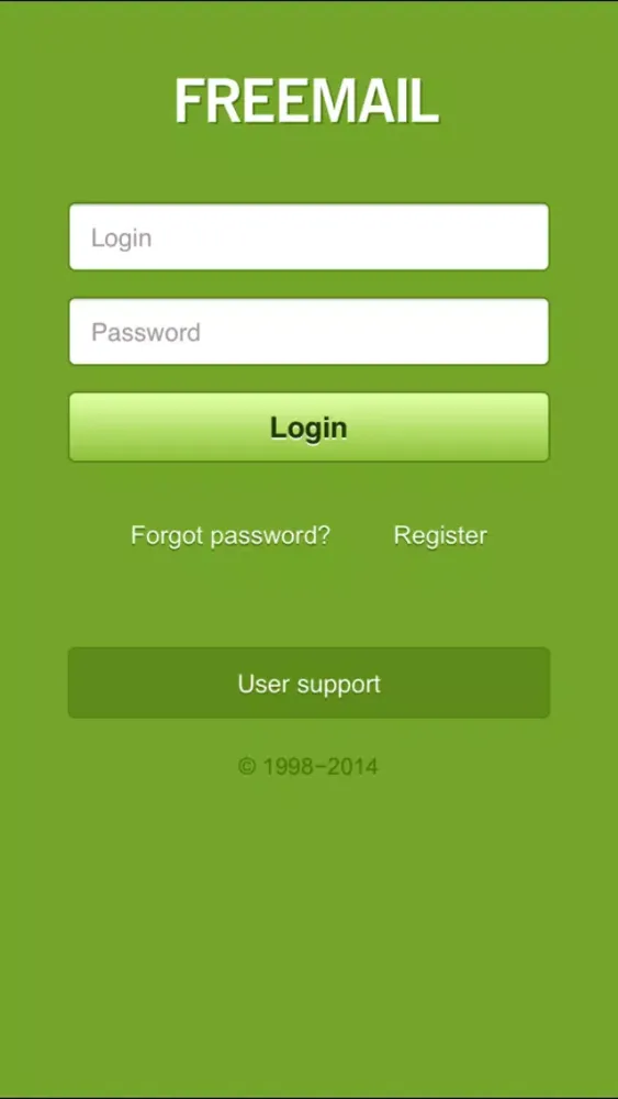 Почта应用截图