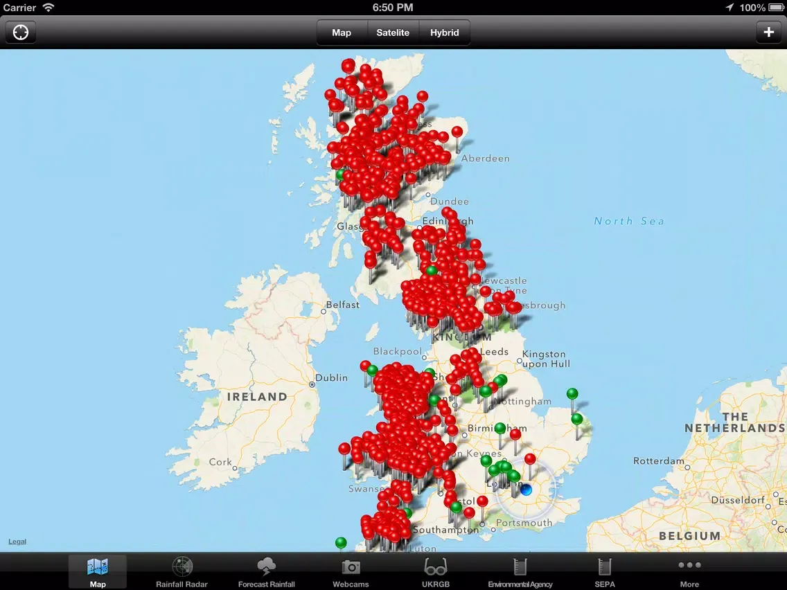 Uk River Paddling iPad 應用截圖